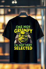 SHREK | SIRT BASKILI %100 PAMUK HEAVY COTTON PREMIUM KALİTE T-SHIRT (Y333)