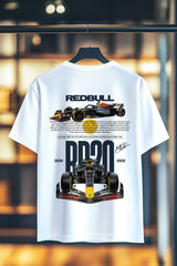 REDBULL RACING | SIRT BASKILI %100 PAMUK HEAVY COTTON PREMIUM KALİTE T-SHIRT (Y339)