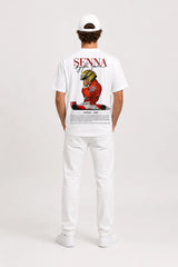 SENNA | SIRT BASKILI %100 PAMUK HEAVY COTTON PREMIUM KALİTE T-SHIRT (Y340)