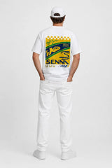 SENNA BRAZIL EDITION | %100 PAMUK SIRT BASKILI HEAVY COTTON PREMIUM KALİTE T-SHIRT (Y352)