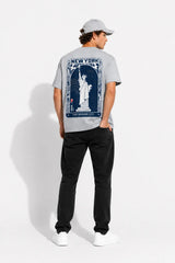 NEW YORK | %100 PAMUK HEAVY COTTON PREMIUM KALİTE T-SHIRT (Y504)