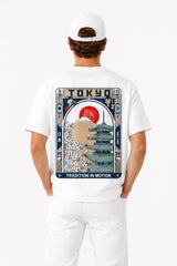 TOKYO | %100 PAMUK HEAVY COTTON PREMIUM KALİTE T-SHIRT (Y510)