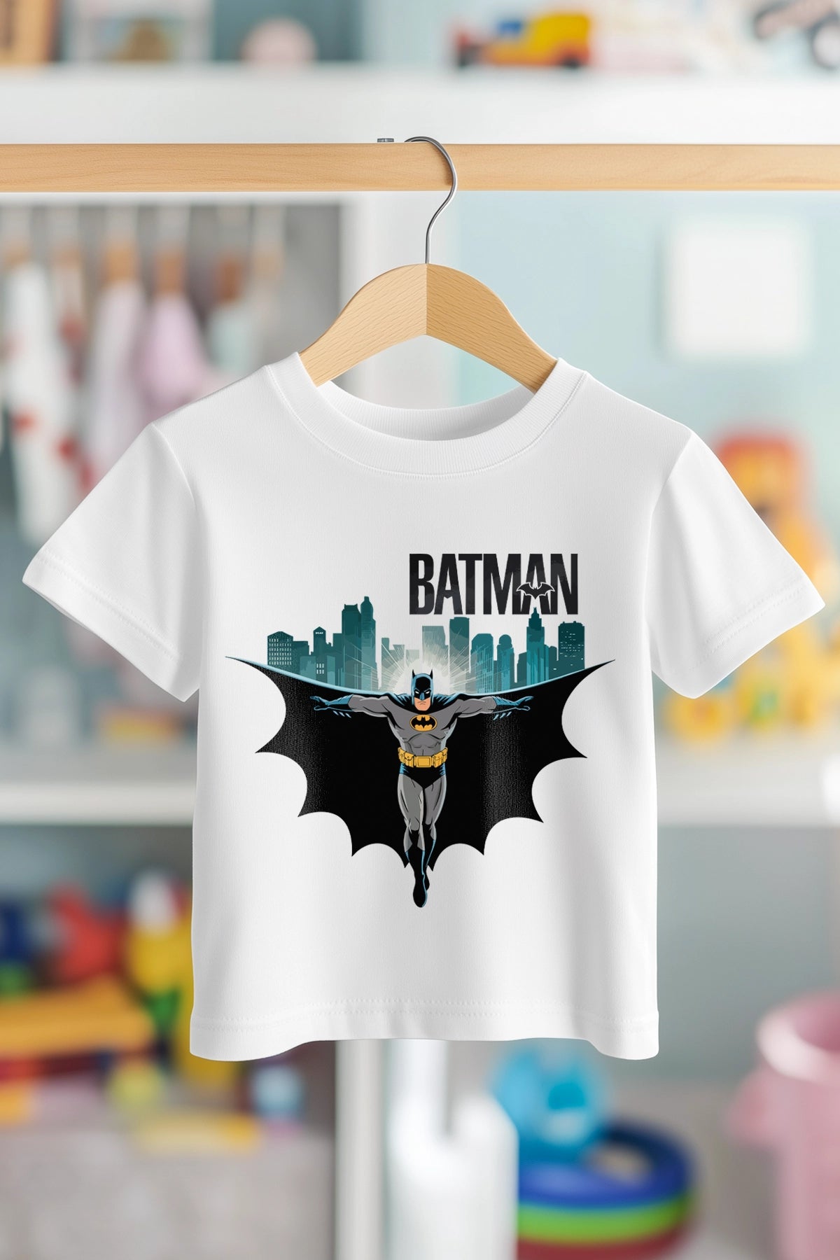 BATMAN GOTHAM CITY | %100 PAMUK PREMIUM KALİTE ÇOCUK TİŞÖRTÜ (C104)