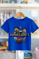 MINECRAFT FIRE | %100 PAMUK PREMIUM KALİTE ÇOCUK TİŞÖRTÜ (C112)