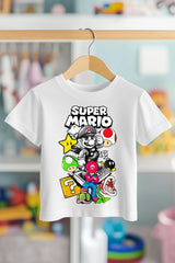 HERO SUPER MARIO | %100 PAMUK PREMIUM KALİTE ÇOCUK TİŞÖRTÜ (C133)