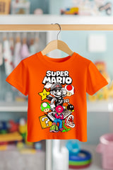 HERO SUPER MARIO | %100 PAMUK PREMIUM KALİTE ÇOCUK TİŞÖRTÜ (C133)