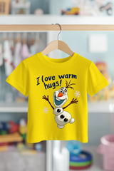 WARM HUGS | %100 PAMUK PREMIUM KALİTE ÇOCUK TİŞÖRTÜ (C136)