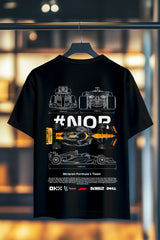 NORRIS MCLAREN FORMULA 1 | %100 PAMUK SIRT BASKILI HEAVY COTTON PREMIUM KALİTE T-SHIRT (Y356)