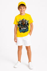 STAY WILD | %100 PAMUK PREMIUM KALİTE ÇOCUK TİŞÖRTÜ (C503)
