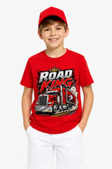 ROAD KING | %100 PAMUK PREMIUM KALİTE ÇOCUK TİŞÖRTÜ (C508)