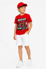 ROAD KING | %100 PAMUK PREMIUM KALİTE ÇOCUK TİŞÖRTÜ (C508)