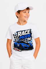 RACE MODE ON | %100 PAMUK PREMIUM KALİTE ÇOCUK TİŞÖRTÜ (C510)