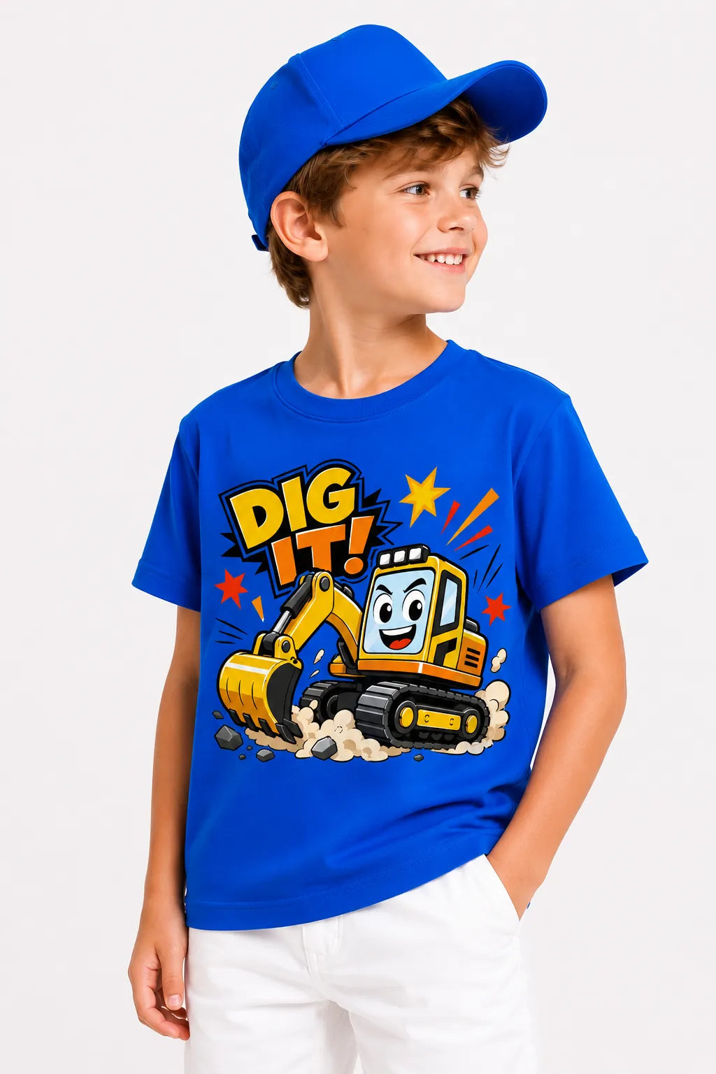 DIG IT | %100 PAMUK PREMIUM KALİTE ÇOCUK TİŞÖRTÜ (C513)