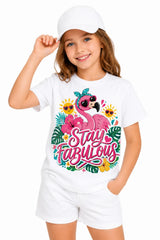 STAY FABULOUS | %100 PAMUK PREMIUM KALİTE ÇOCUK TİŞÖRTÜ (C520)
