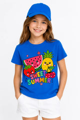 SWEET SUMMER | %100 PAMUK PREMIUM KALİTE ÇOCUK TİŞÖRTÜ (C522)