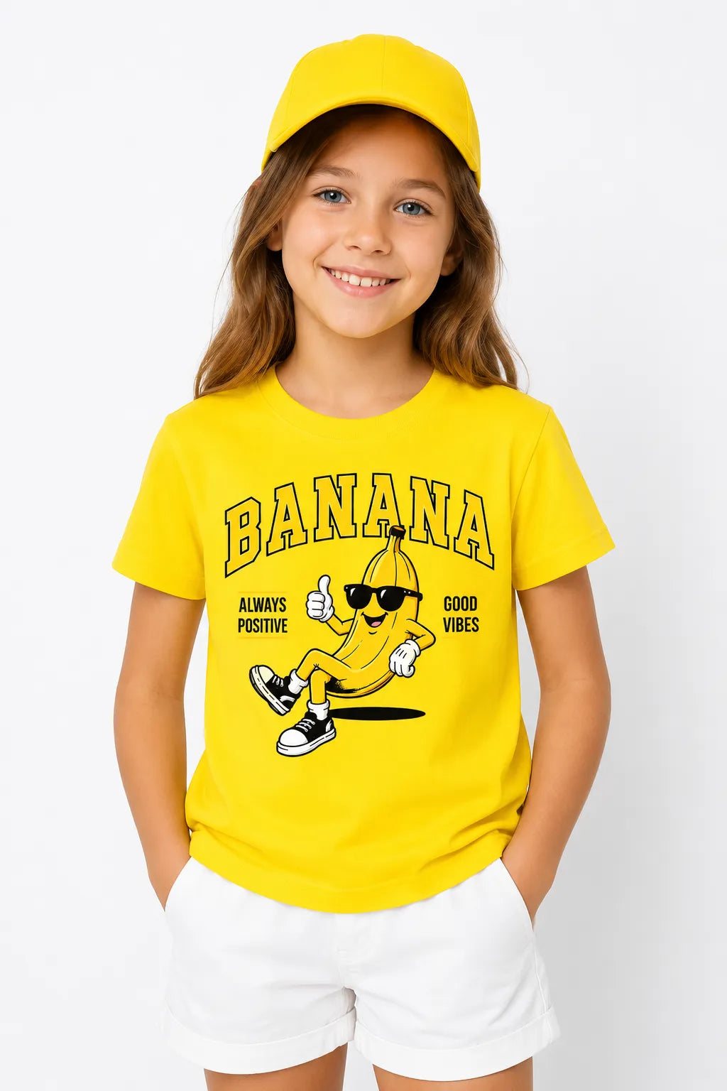 BANANA | %100 PAMUK PREMIUM KALİTE ÇOCUK TİŞÖRTÜ (C524)