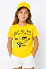 BANANA | %100 PAMUK PREMIUM KALİTE ÇOCUK TİŞÖRTÜ (C524)