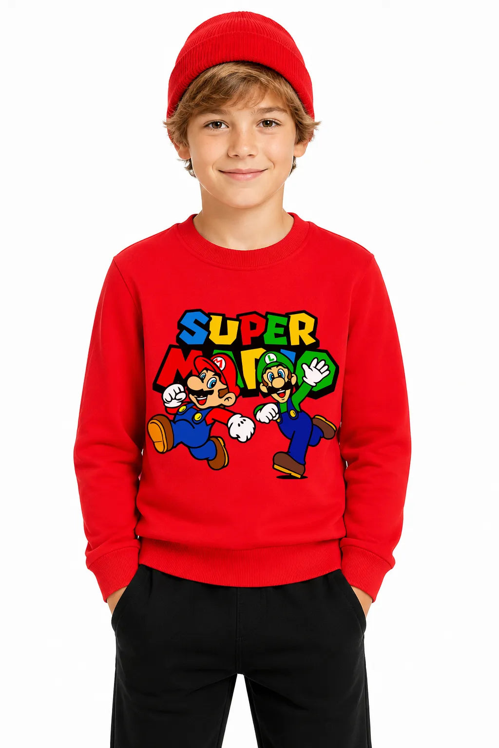 Super Mario | Eşofman Takımı | Erkek Çocuk (CET019)