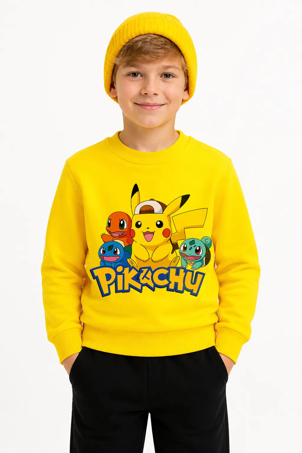 Pikachu and Friends | Eşofman Takımı | Erkek Çocuk (CET108)