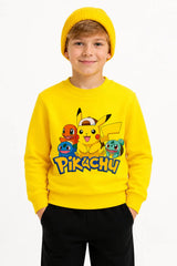 Pikachu and Friends | Eşofman Takımı | Erkek Çocuk (CET108)