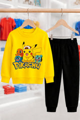 Pikachu and Friends | Eşofman Takımı | Erkek Çocuk (CET108)