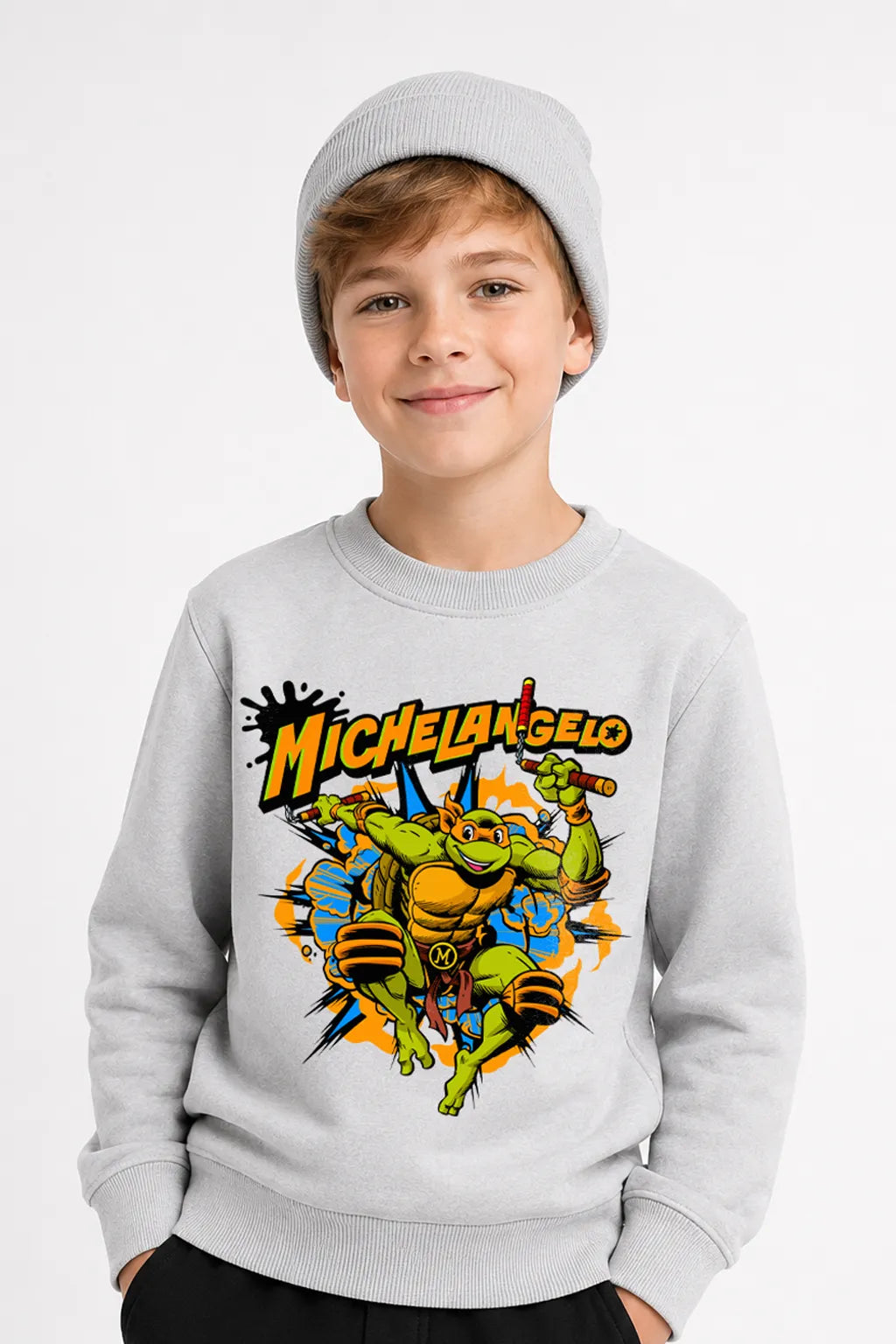 Michelangelo | Sweatshirt | Erkek Çocuk (CSW017)