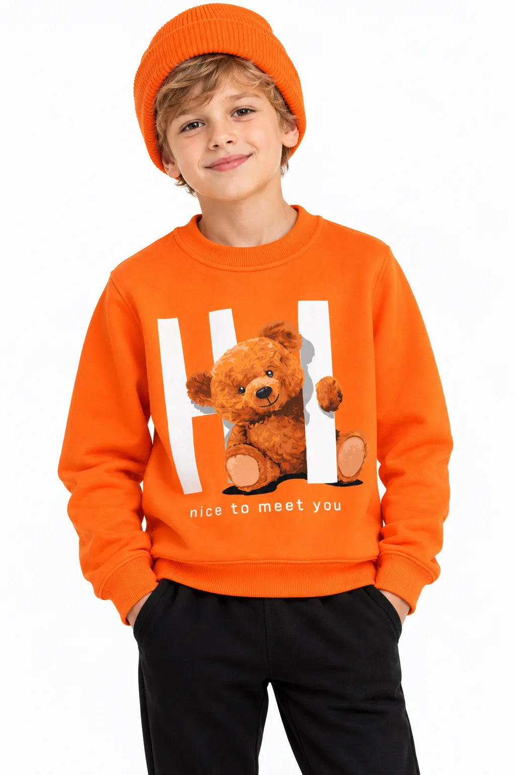 Teddy Bear | Sweatshirt | Erkek Çocuk (CSW022)