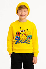 Pikachu and Friends | Sweatshirt | Erkek Çocuk (CSW108)