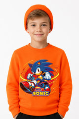 Sonic Sega | Sweatshirt | Erkek Çocuk (CSW117)
