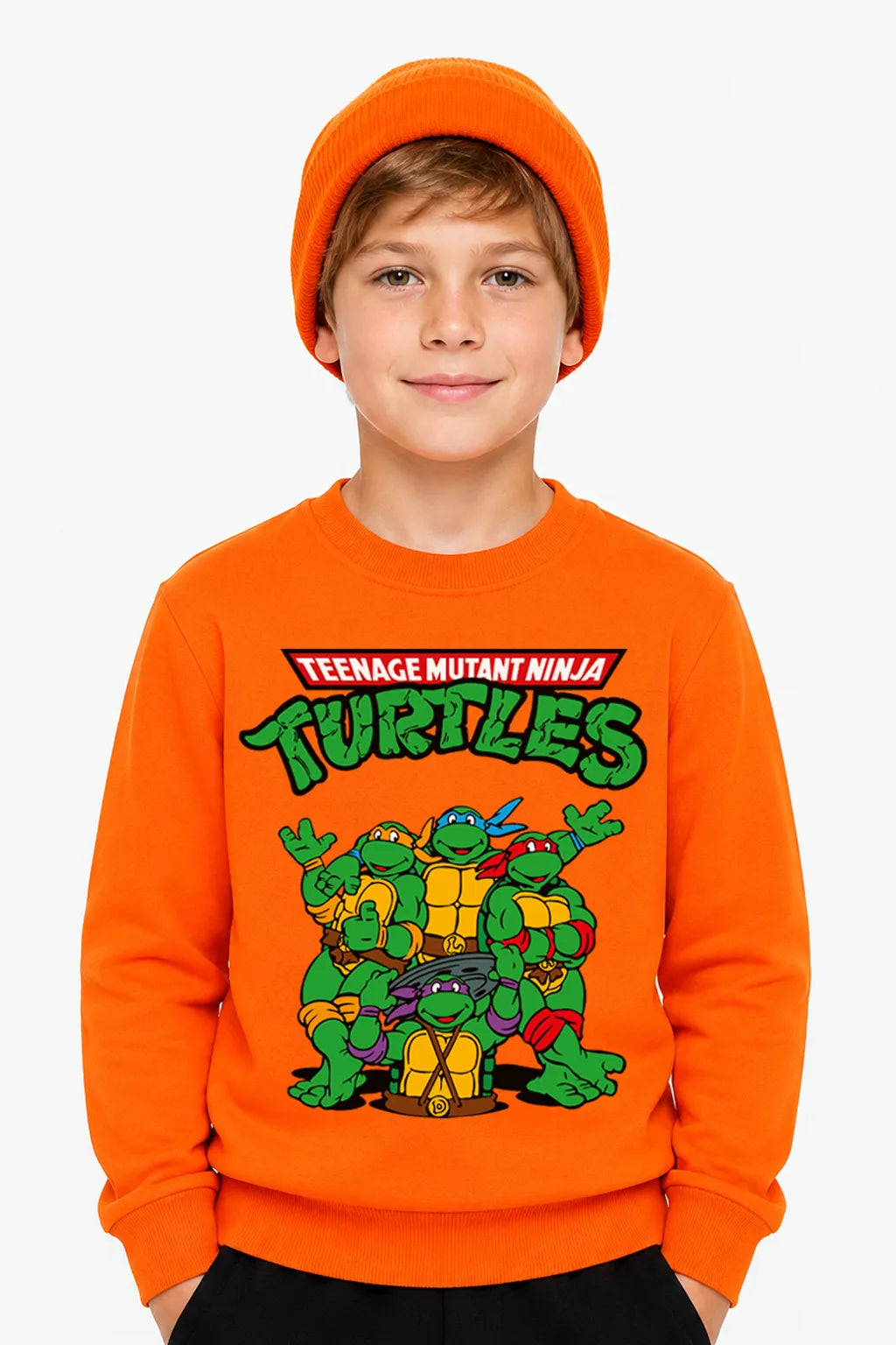Ninja Kaplumbağalar | Sweatshirt | Erkek Çocuk (CSW120)
