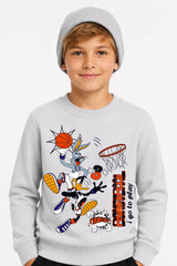 Bugs Bunny Basketbol | Sweatshirt | Erkek Çocuk (CSW123)