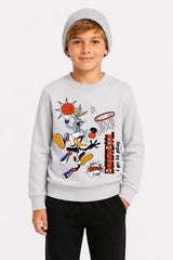 Bugs Bunny Basketbol | Sweatshirt | Erkek Çocuk (CSW123)