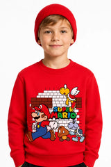 Mario Bricks | Sweatshirt | Erkek Çocuk (CSW130)