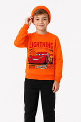 McQueen Arabalar | Sweatshirt | Erkek Çocuk (CSW139)