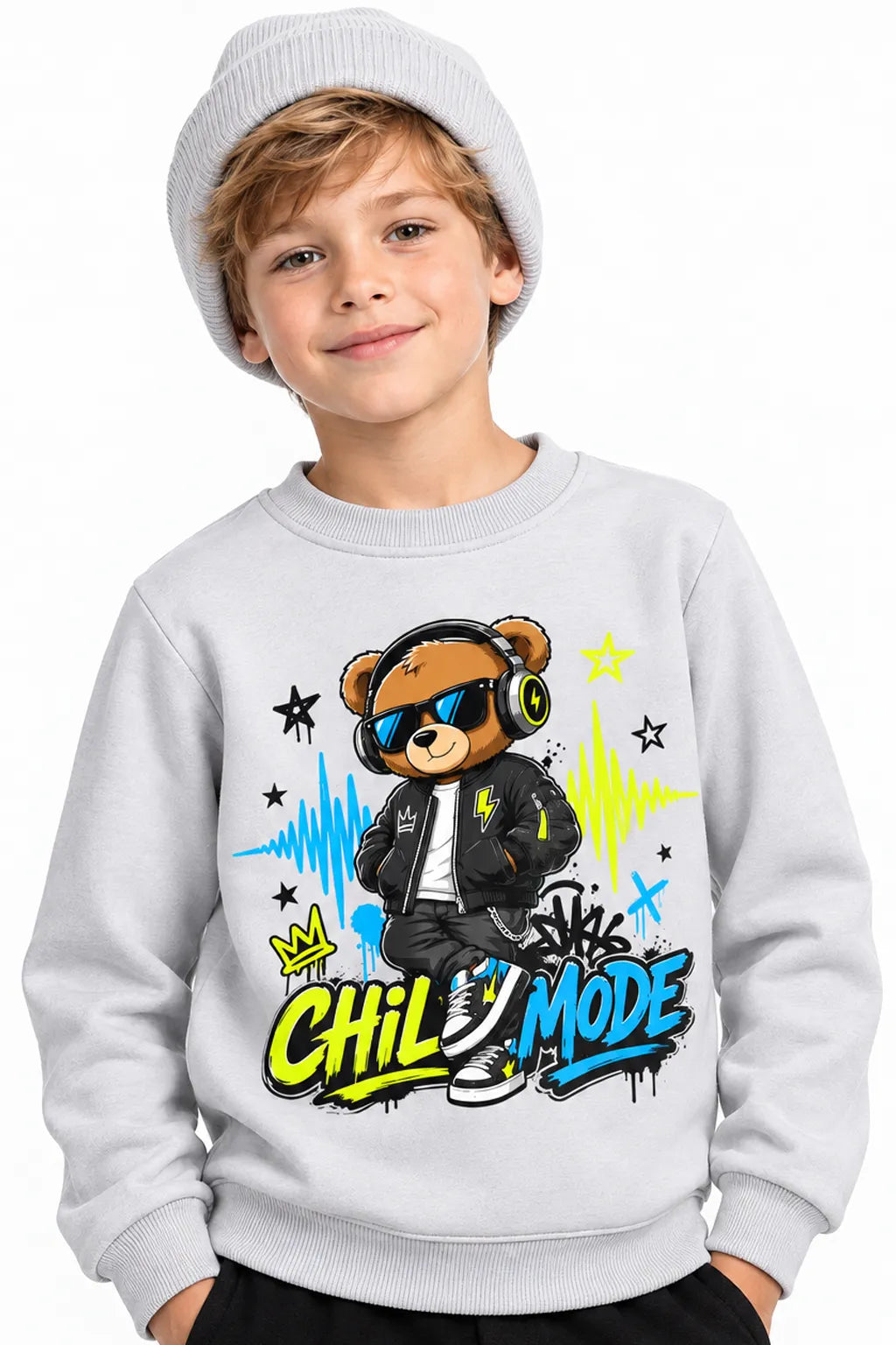 Chill Frekans | Sweatshirt | Erkek Çocuk (CSW501)