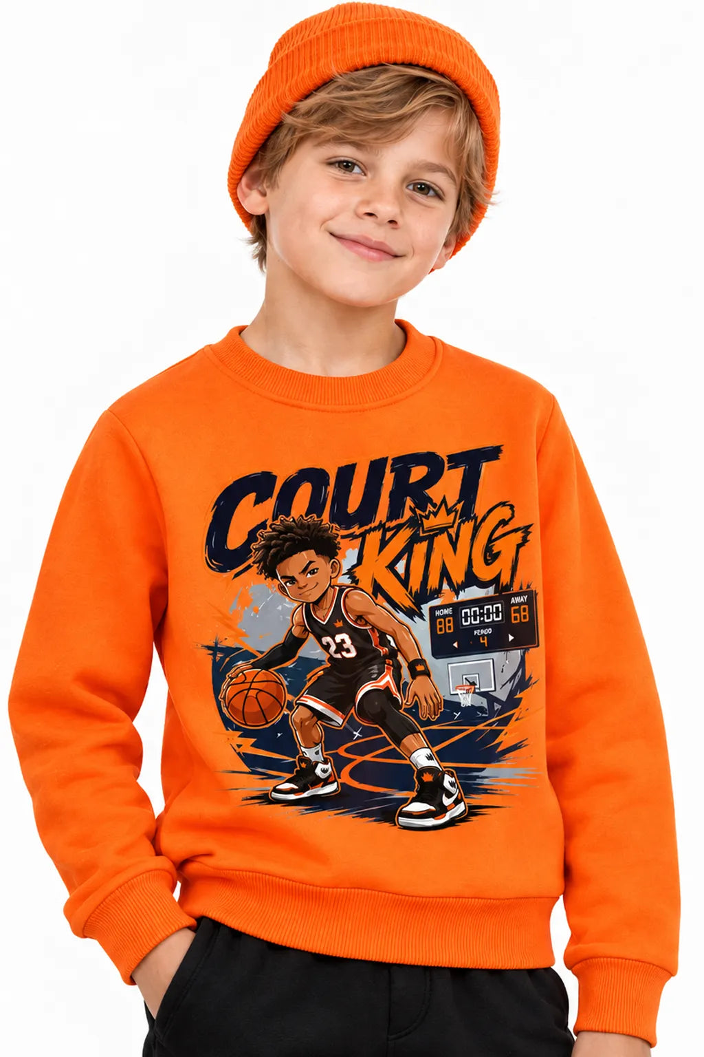 Basketball King | Sweatshirt | Erkek Çocuk (CSW505)