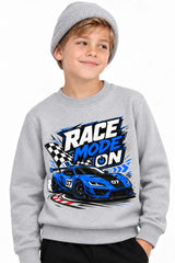 Race Mode On | Sweatshirt | Erkek Çocuk (CSW510)