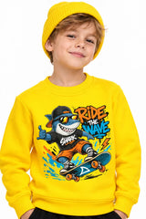 Ride The Wave | Sweatshirt | Erkek Çocuk (CSW514)