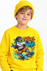 Ride The Wave | Sweatshirt | Erkek Çocuk (CSW514)