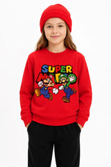 Super Mario | Eşofman Takımı | Kız Çocuk (CET019)