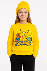 Pikachu and Friends | Eşofman Takımı | Kız Çocuk (CET108)