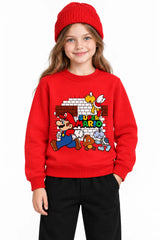 Süper Mario Bricks | Eşofman Takımı | Kız Çocuk (CET130)
