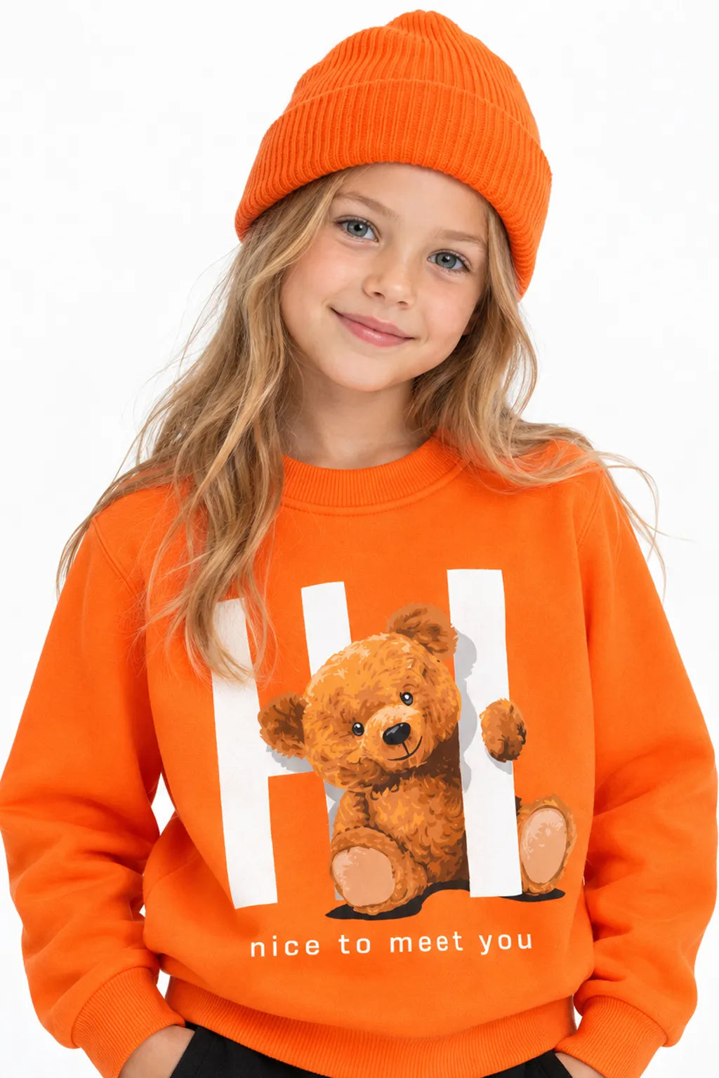 Teddy Bear | Sweatshirt | Kız Çocuk (CSW022)