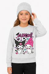 Kuromi | Sweatshirt | Kız Çocuk (CSW027)
