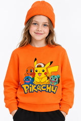 Pikachu and Friends | Sweatshirt | Kız Çocuk (CSW108)
