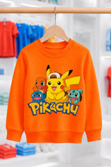 Pikachu and Friends | Sweatshirt | Kız Çocuk (CSW108)