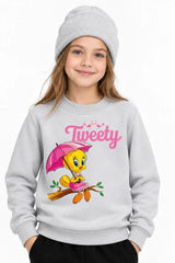 Tweety | Sweatshirt | Kız Çocuk (CSW111)