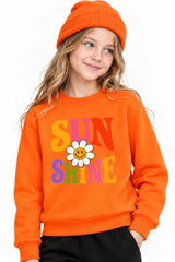 Sun Shine | BL Sweatshirt | Kız Çocuk (CSW516)