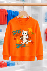 Who is Back | BL Sweatshirt | Kız Çocuk (CSW519)