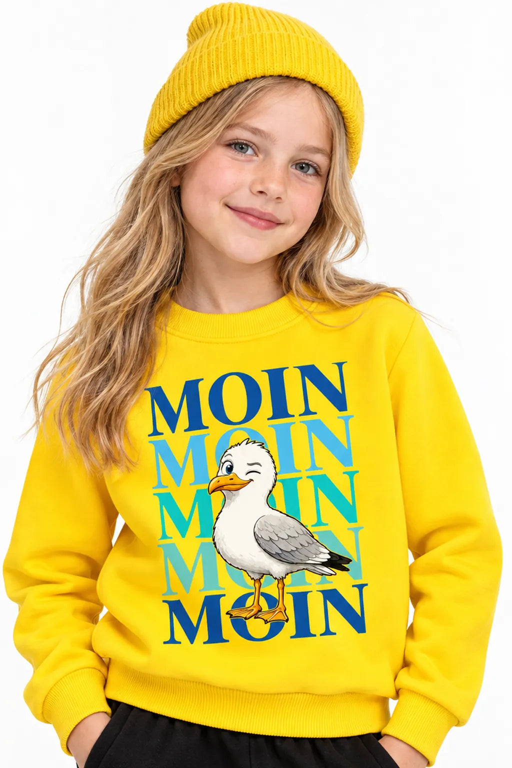 Moin Moin | BL Sweatshirt | Kız Çocuk (CSW523)